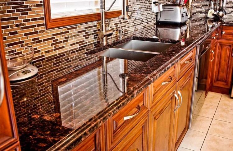 سنگه ساختمانی-گرانیت قهوه ایBuilding stone-brown granite