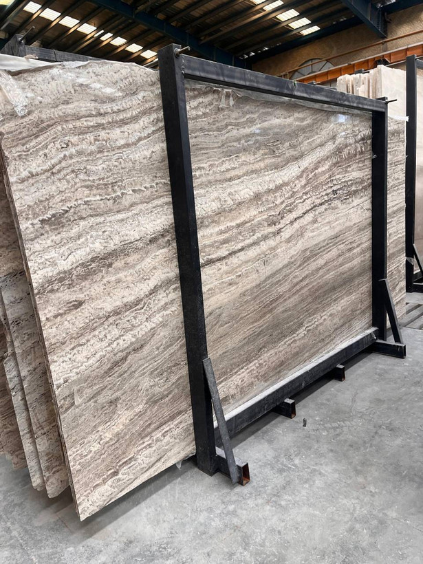 سنگ ساختمانی -سنگ تراورتن سیلورBuilding stone - Silver Travertine stone